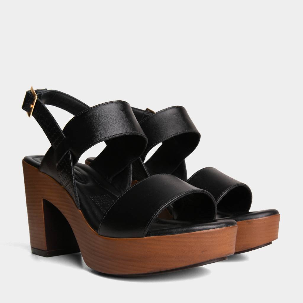 SANDALIAS CASUALES TOP MODEL MUJERES TMO-N0032 CUERO - 2