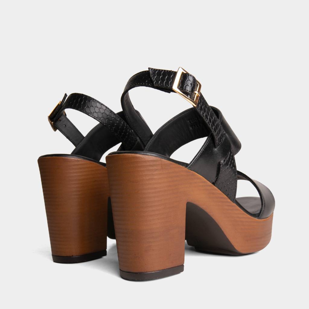 SANDALIAS CASUALES TOP MODEL MUJERES TMO-N0032 CUERO - 3