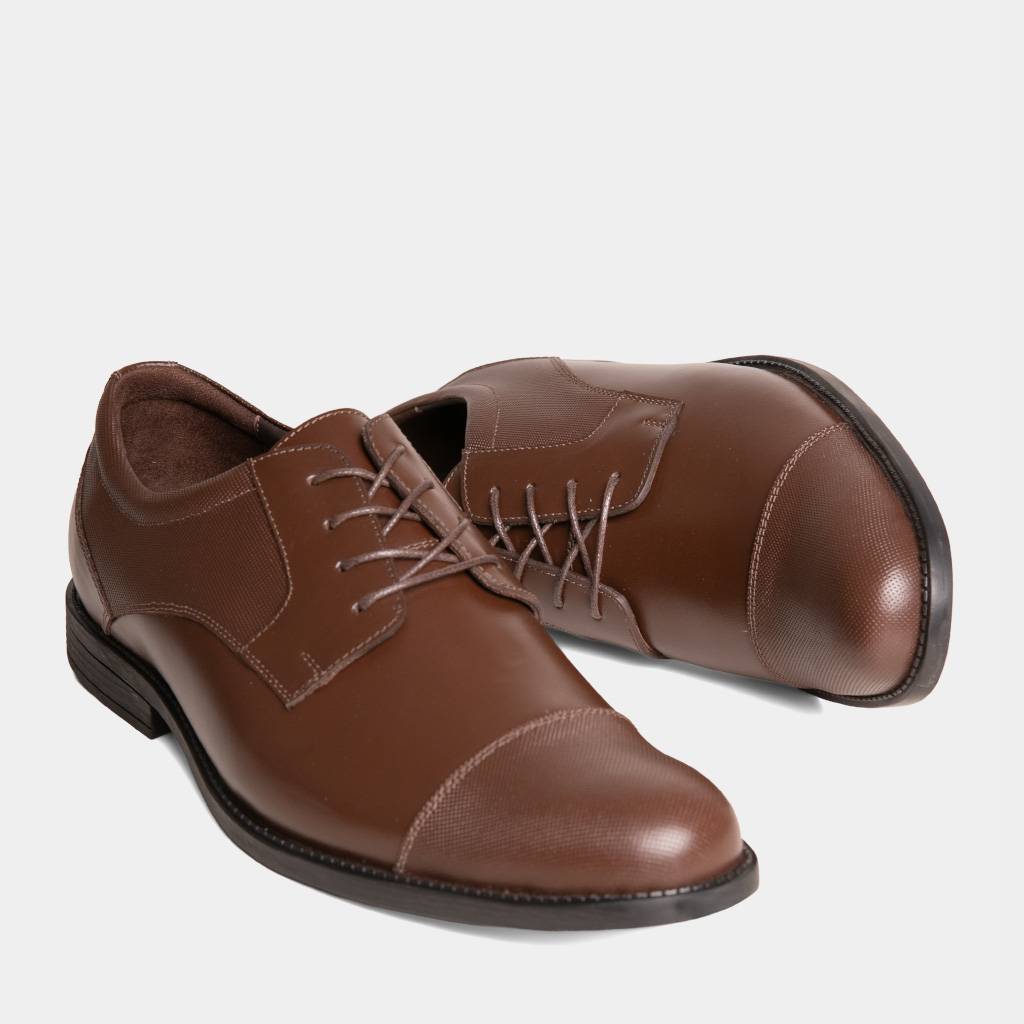 ZAPATOS DE VESTIR RENZO RENZINI HOMBRES RRZ-CF00003 CUERO - 7