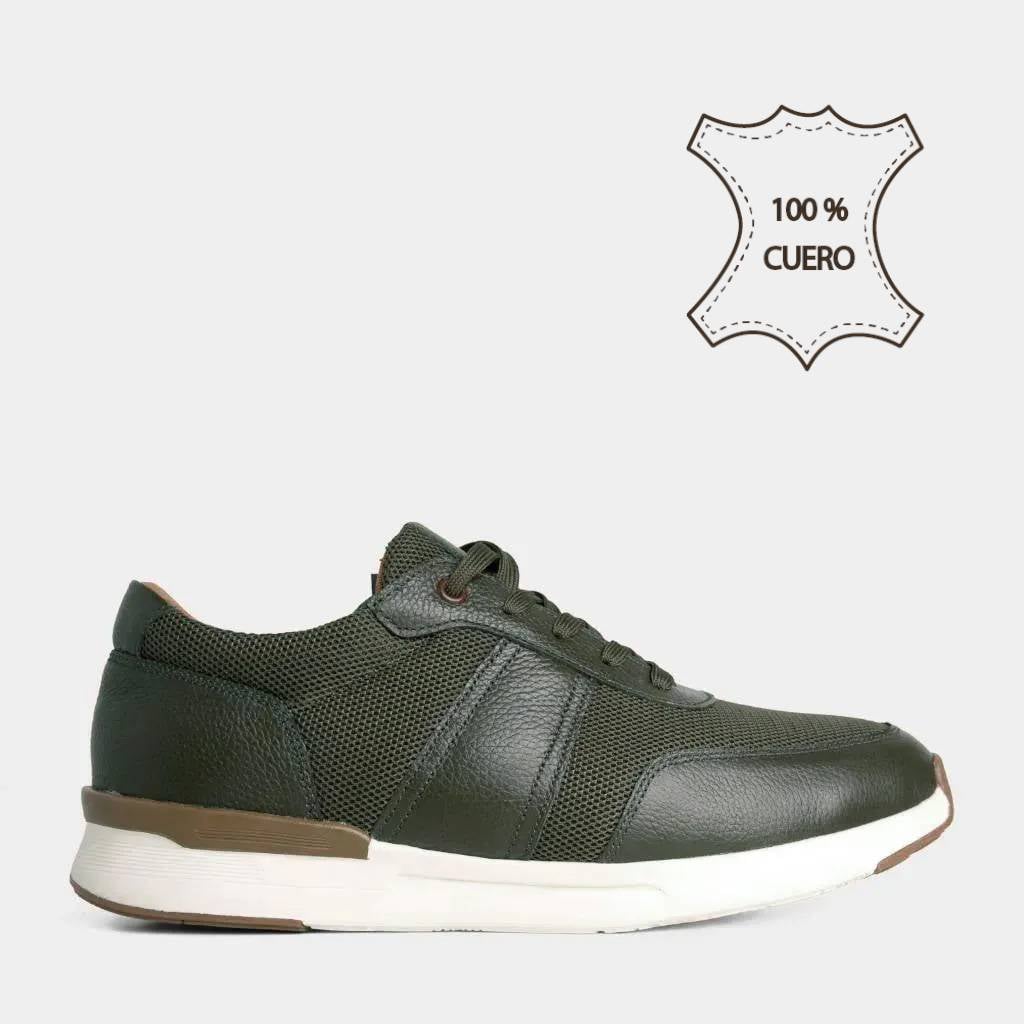 ZAPATILLAS CASUALES RENZO RENZINI HOMBRES RRZ-CC0009 CUERO - 1