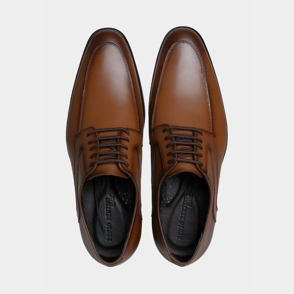 ZAPATOS DE VESTIR RENZO RENZINI HOMBRES RRZ-AM00011 CUERO - 3