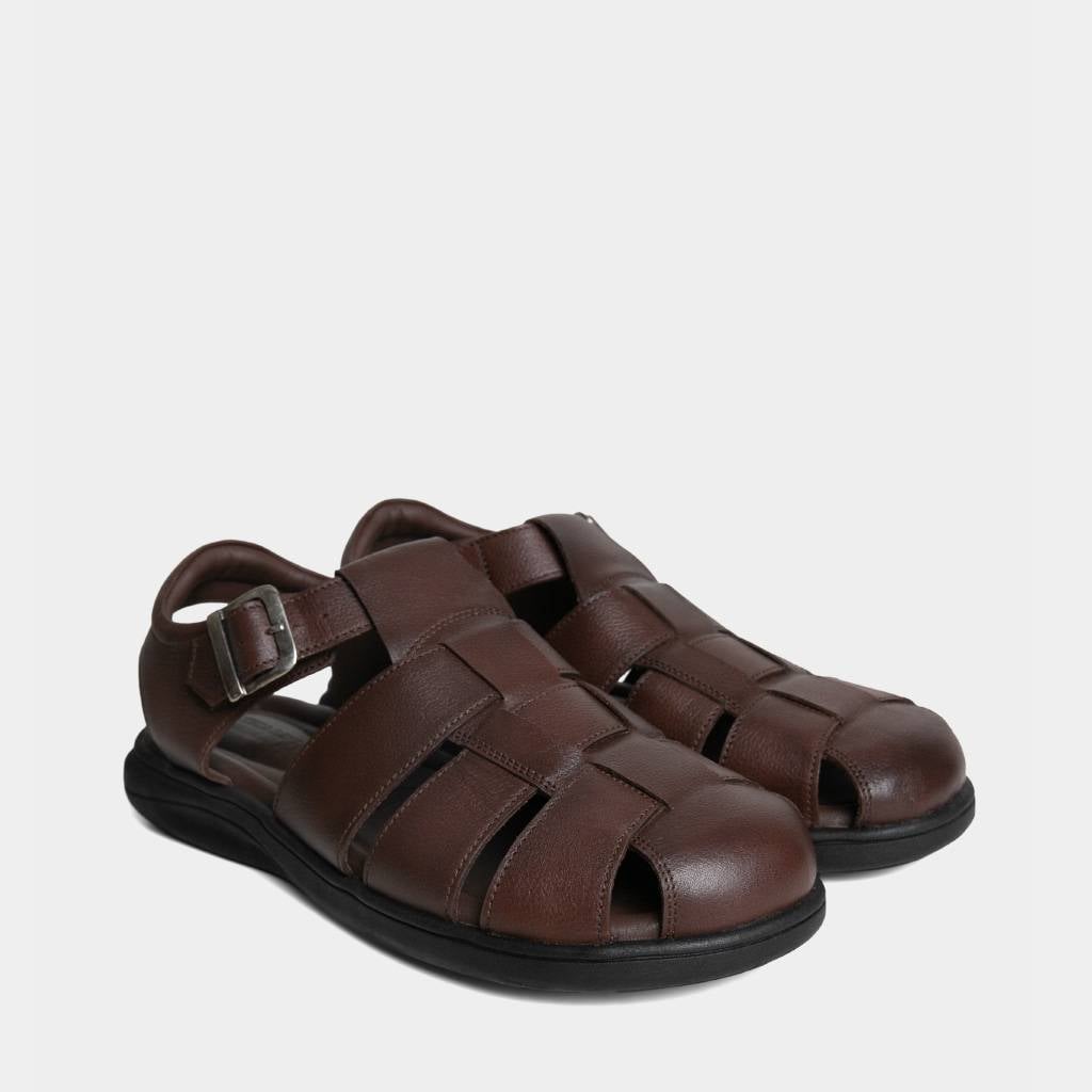 SANDALIAS CASUALES RENZO RENZINI HOMBRES RRZ-JL00004 CUERO - 4