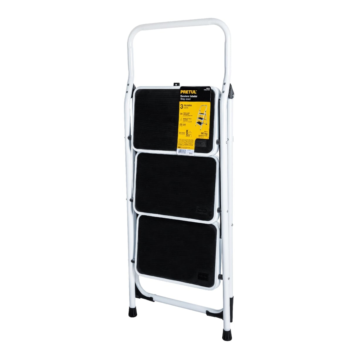 ESCALERA PRETUL 24120 TUBULAR PLEGABLE 3 PASOS - 5