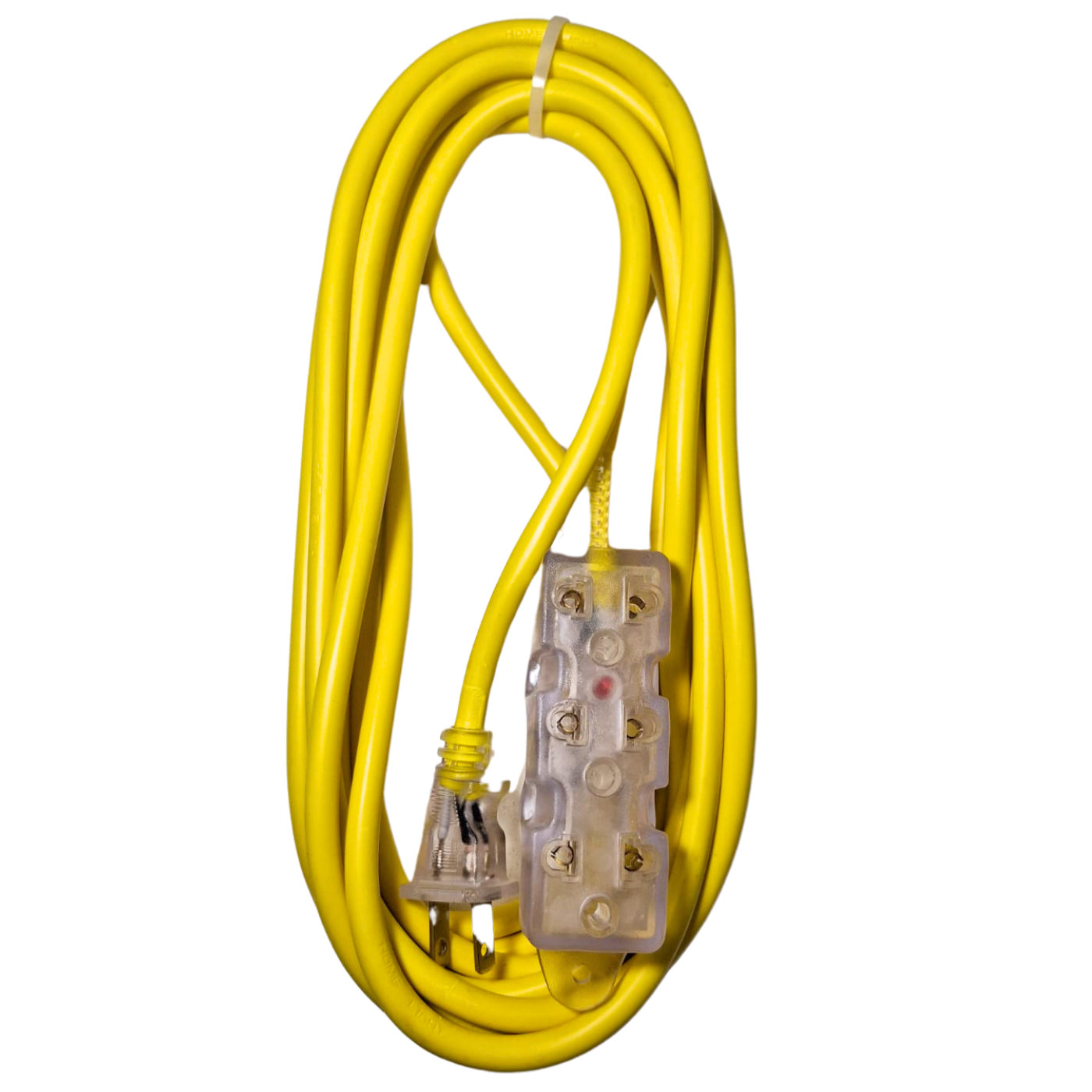 EXTENSION ELECTRICA HOME LIGHT VULZANIZADO 5 METROS AMARILLO - 2