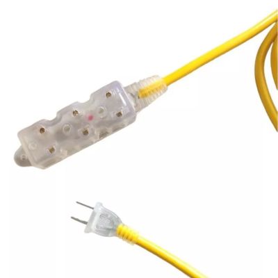 EXTENSION ELECTRICA HOME LIGHT VULZANIZADO 5 METROS AMARILLO - 3
