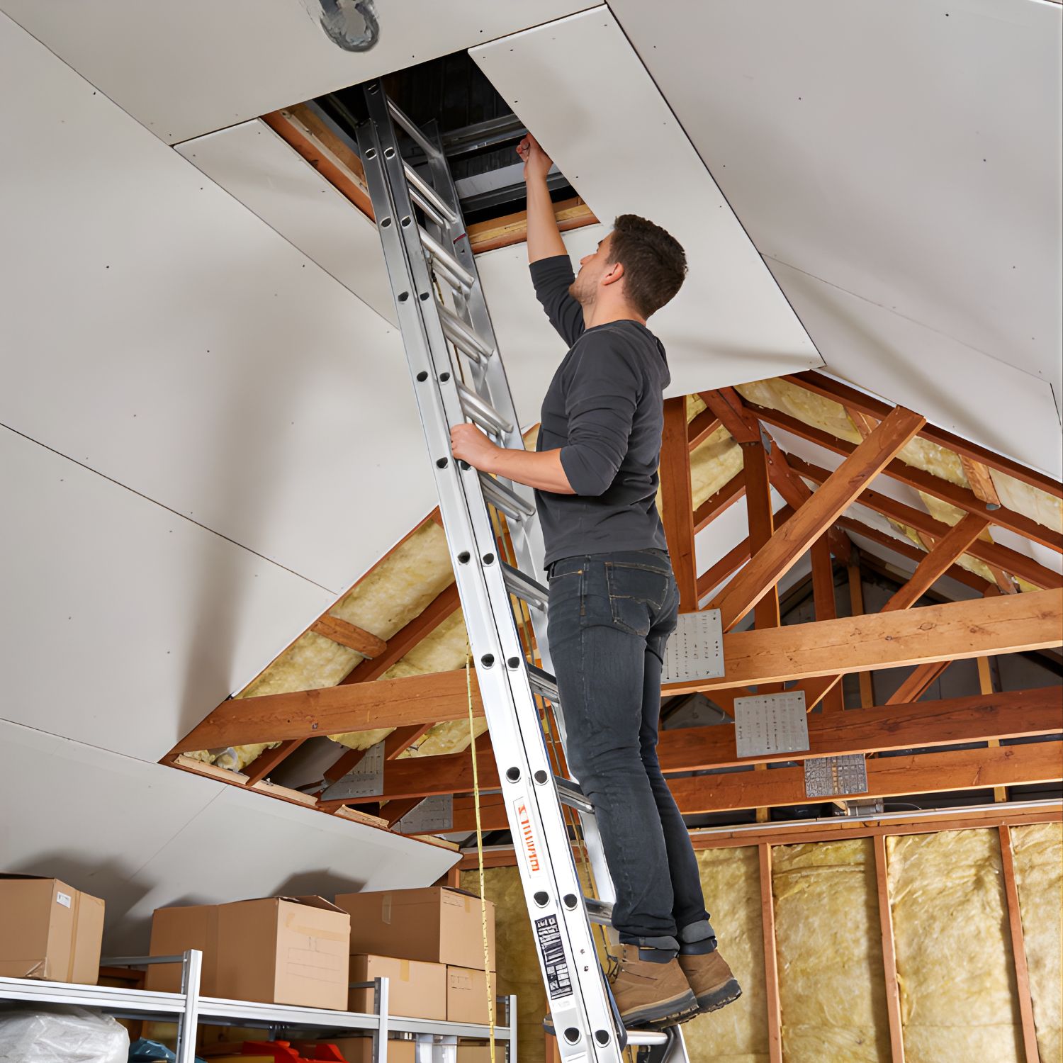 ESCALERA TRUPER EXTENSIÓN TIPO III ESE-28 28 ESCALONES - 2