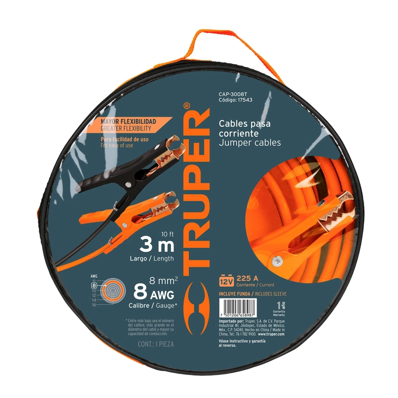 CABLE TRUPER PASA CORRIENTE 8 AWG - 2