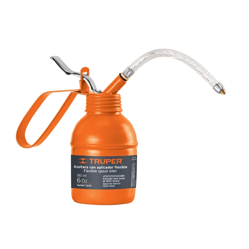 ACEITERA DE 180ML (6OZ) CON APLICADOR FLEXIBLE TRUPER - 1