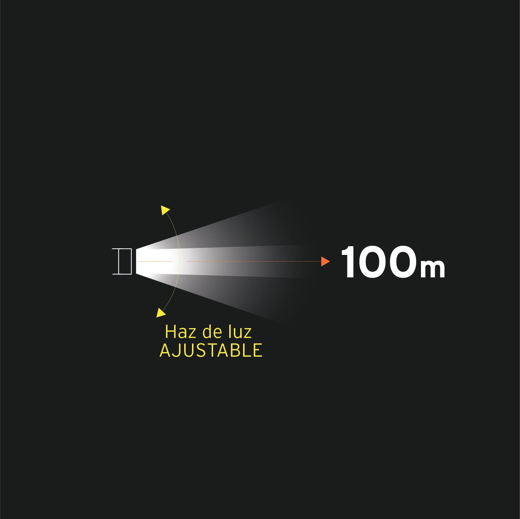 LINTERNA DE ALUMINIO 1 LED DE 40 LM CON 1 PILA AA TRUPER - 2