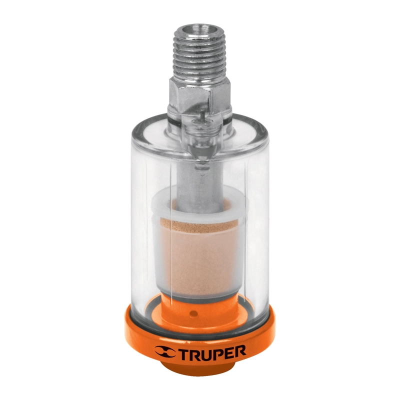 FILTRO SEPARADOR DE AGUA Y ACEITE 1/4 NPT TRUPER - 1