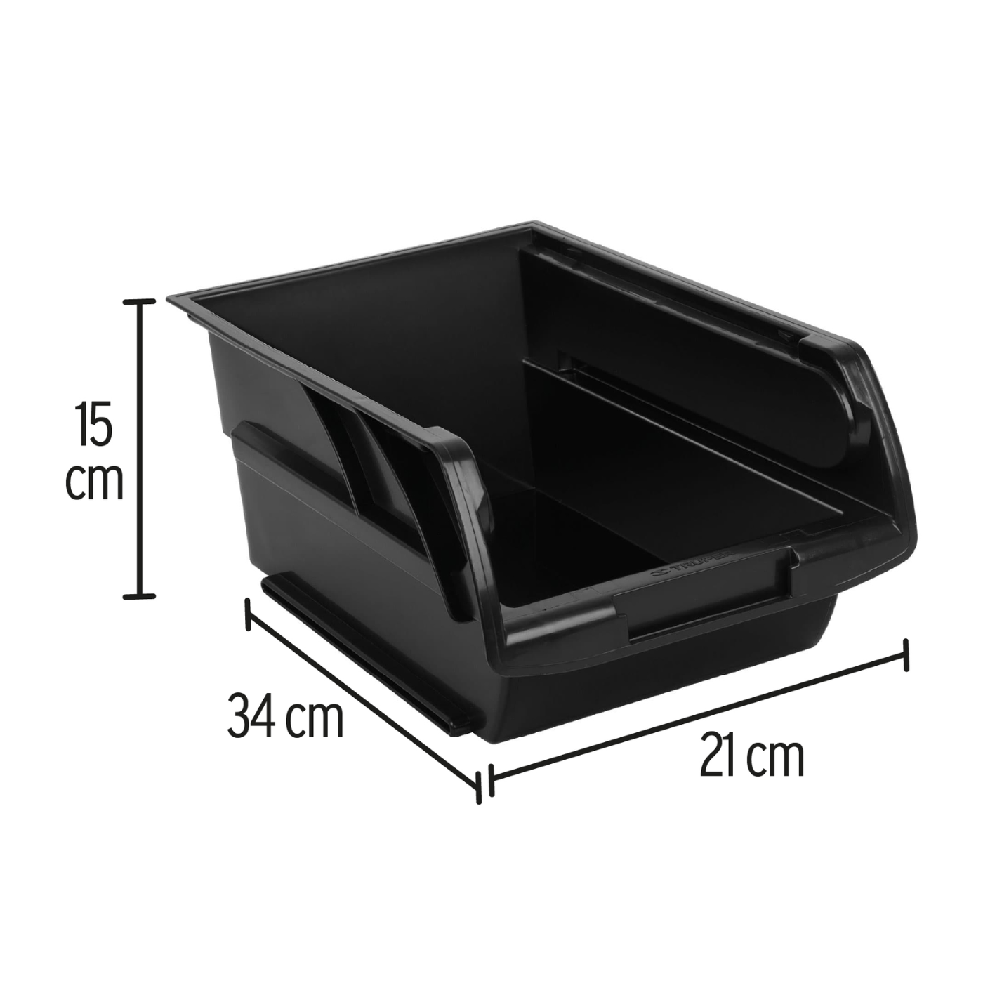 GAVETA ORGANIZADOR APILABLE TRUPER 34 X 21 X 15 CM - 2