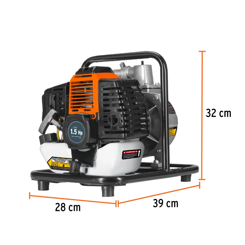 MOTOBOMBA 1' X 1' 1 1/2 HP TRUPER - 4