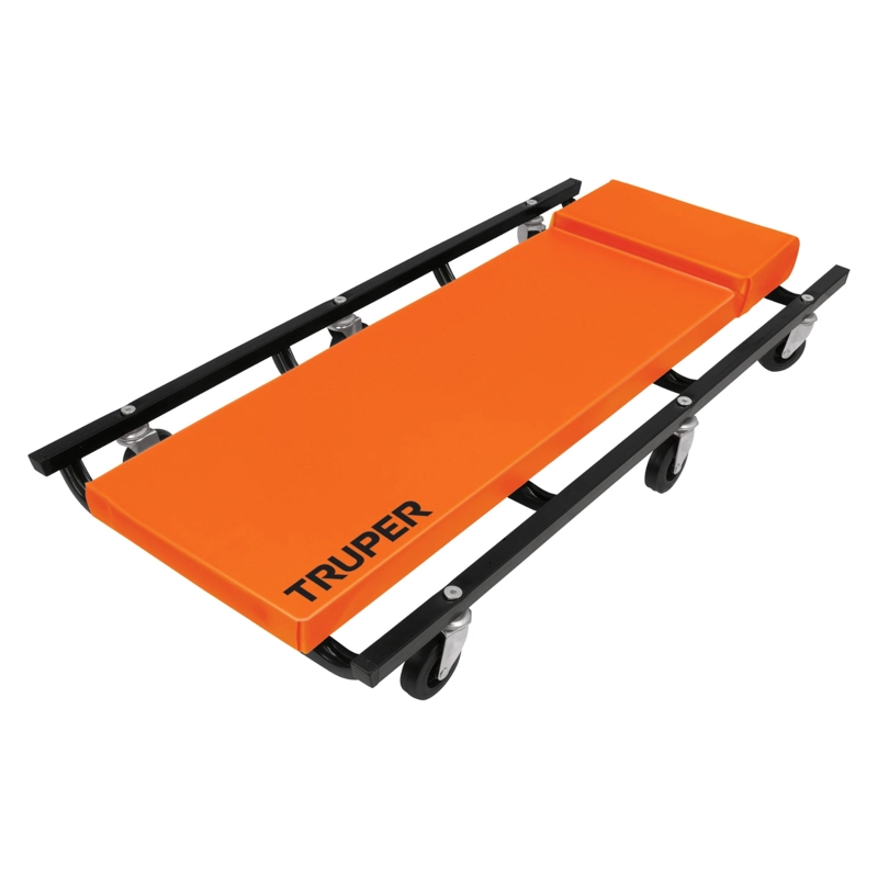 ACCESORIOS HERRAMIENTAS TRUPER CF-10098 NARANJA CAMA DE ACERO 36' PARA MECANICO - 1