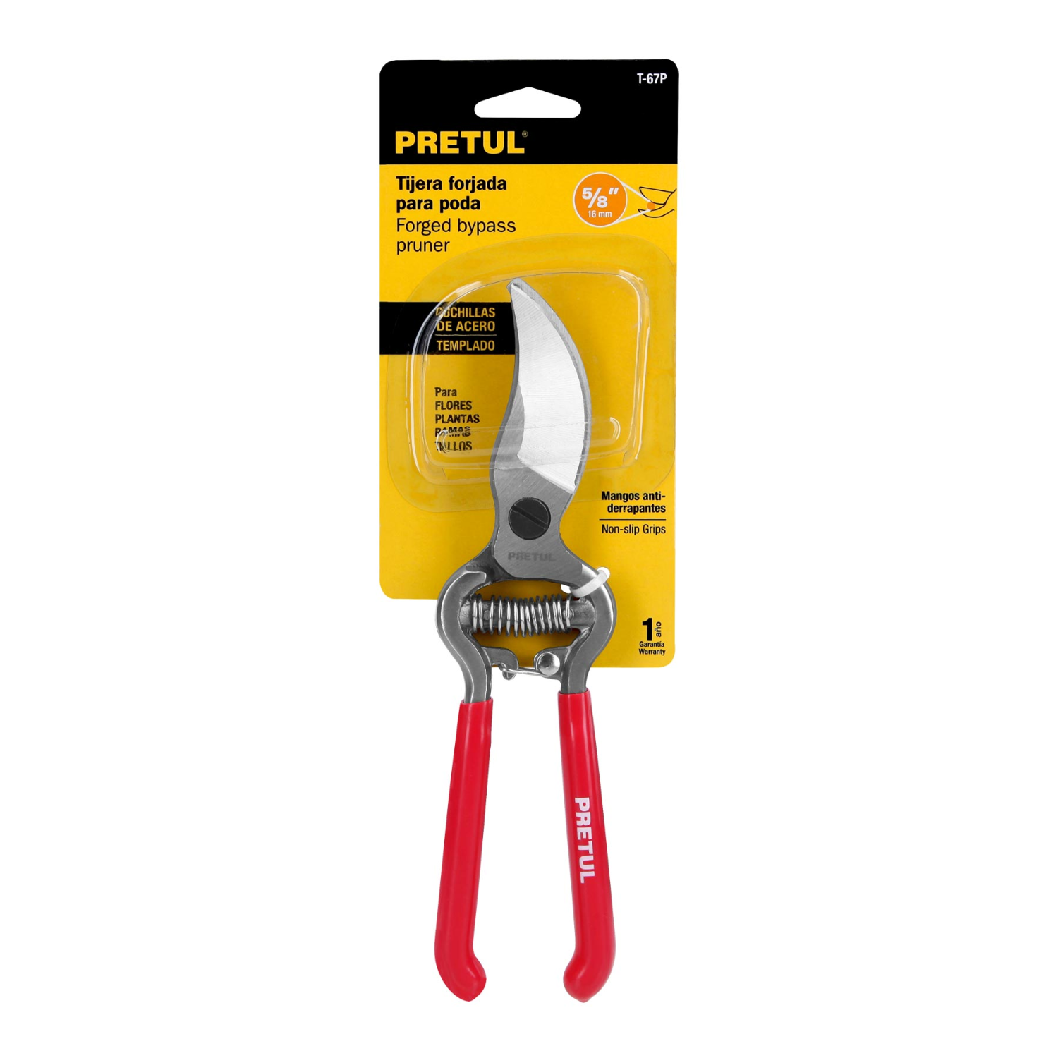 TIJERA PARA PODA 8' FORJADA CUCHILLA DE PASO PRETUL - 2