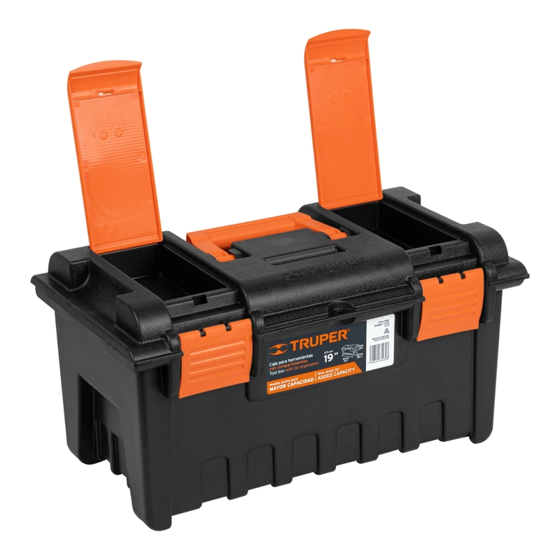 COMBO TRUPER TALADRO 600W + JUEGO BROCAS 100 PZAS + CAJA HERRAMIENTAS - 3