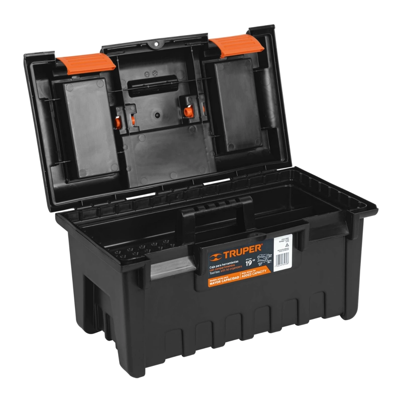 COMBO TRUPER TALADRO 600W + JUEGO BROCAS 100 PZAS + CAJA HERRAMIENTAS - 4