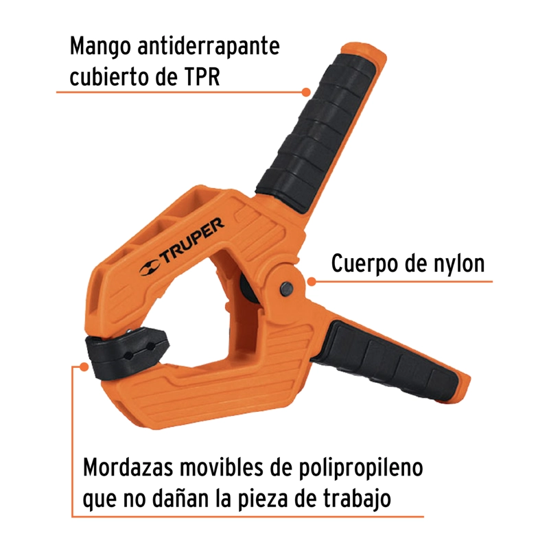 PRENSA DE RESORTE DE 4' TRUPER - 2