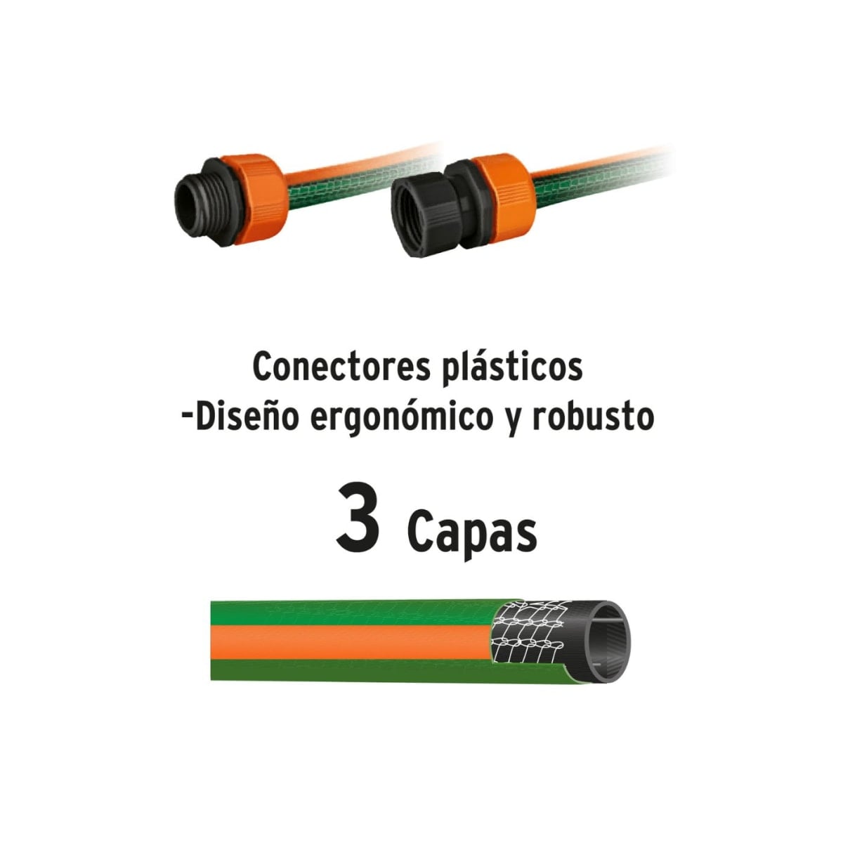 COMBO TRUPER HIDROLAVADORA 1500 PSI + MANGUERA 10M Y CEPILLO GIRATORIO TOTAL - 7