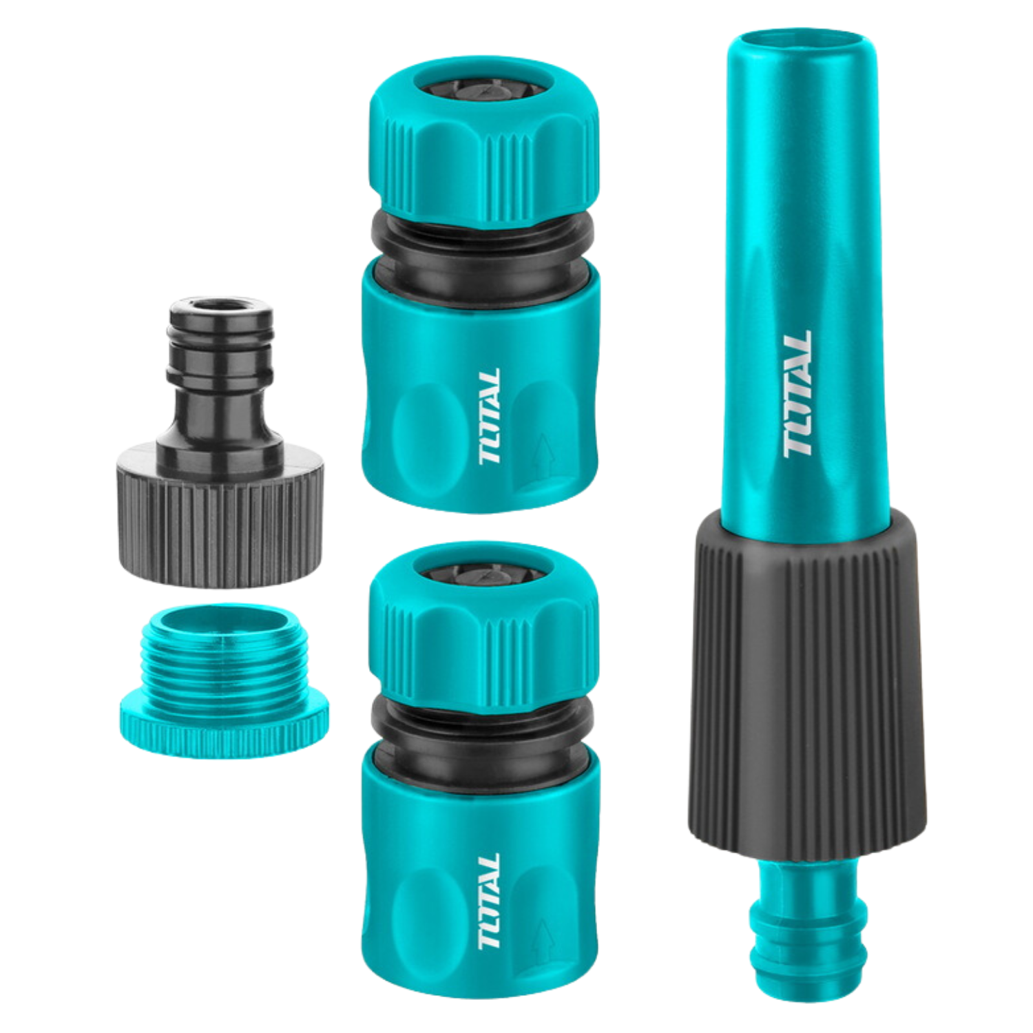 SET DE BOQUILLA Y CONECTORES PARA HIDROLAVADORA TOTAL - 1