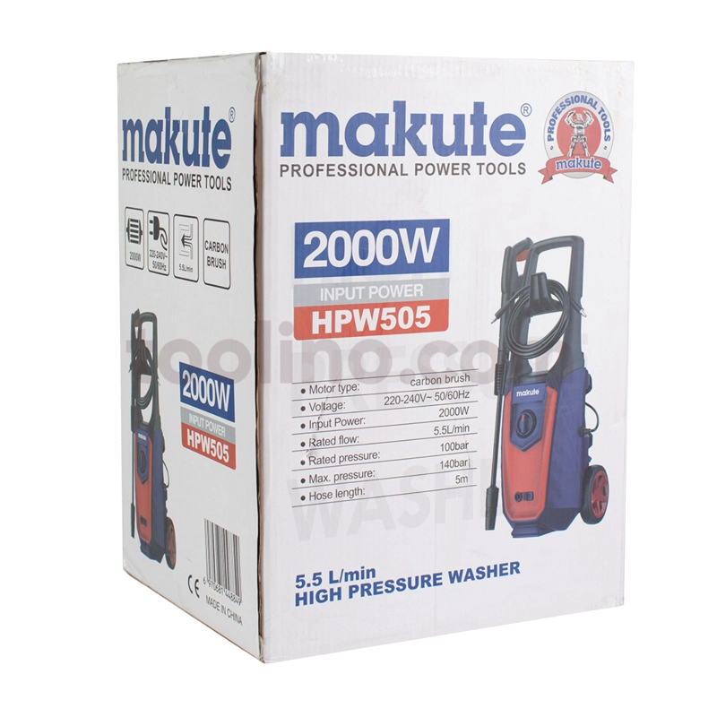 HIDROLAVADORA MAKUTE HPW505 2000W ELECTRICA CON FUNCION DE SUCCION - 6