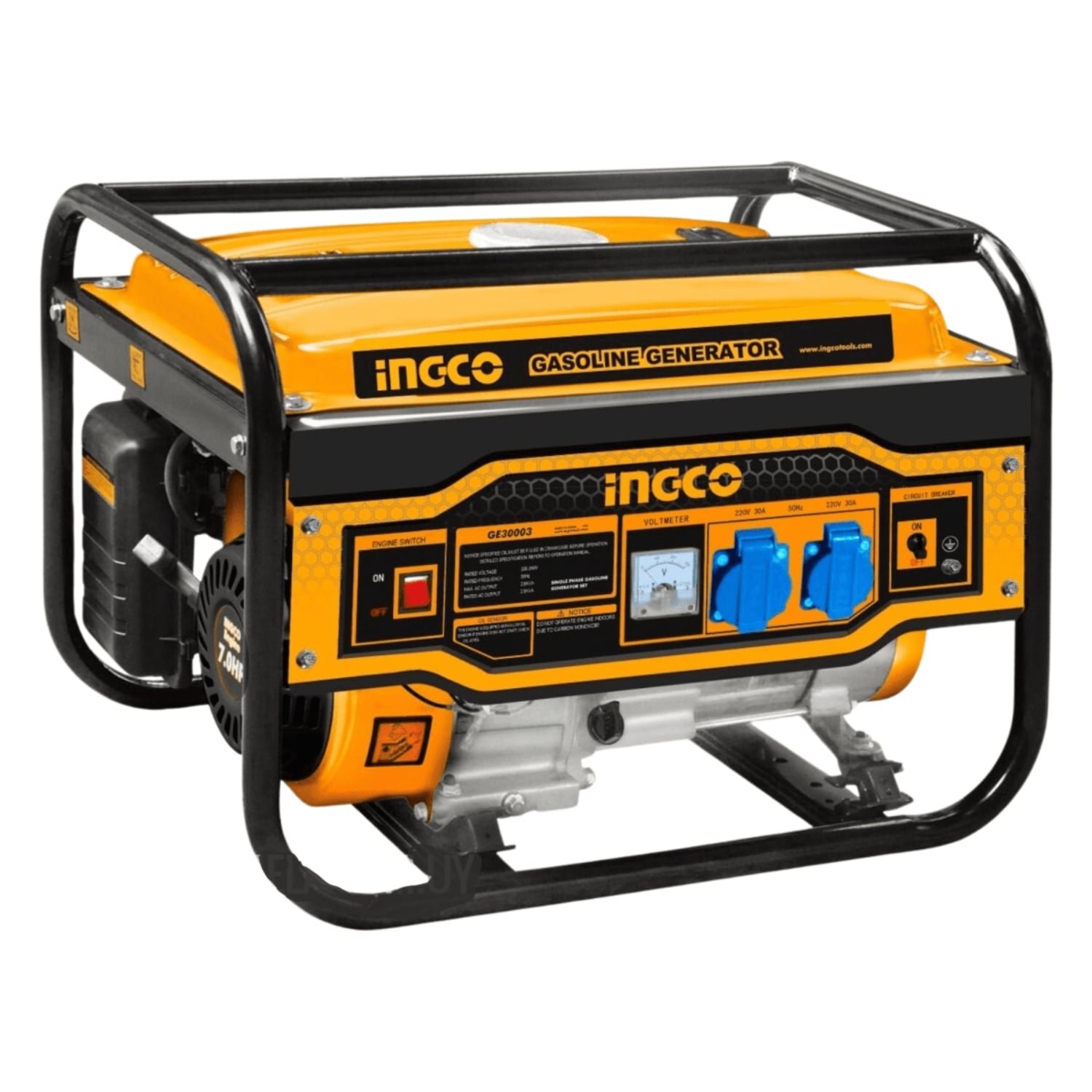 GENERADOR A GASOLINA INGCO GE30005-5 15 L 2800W 4 TIEMPOS - 1