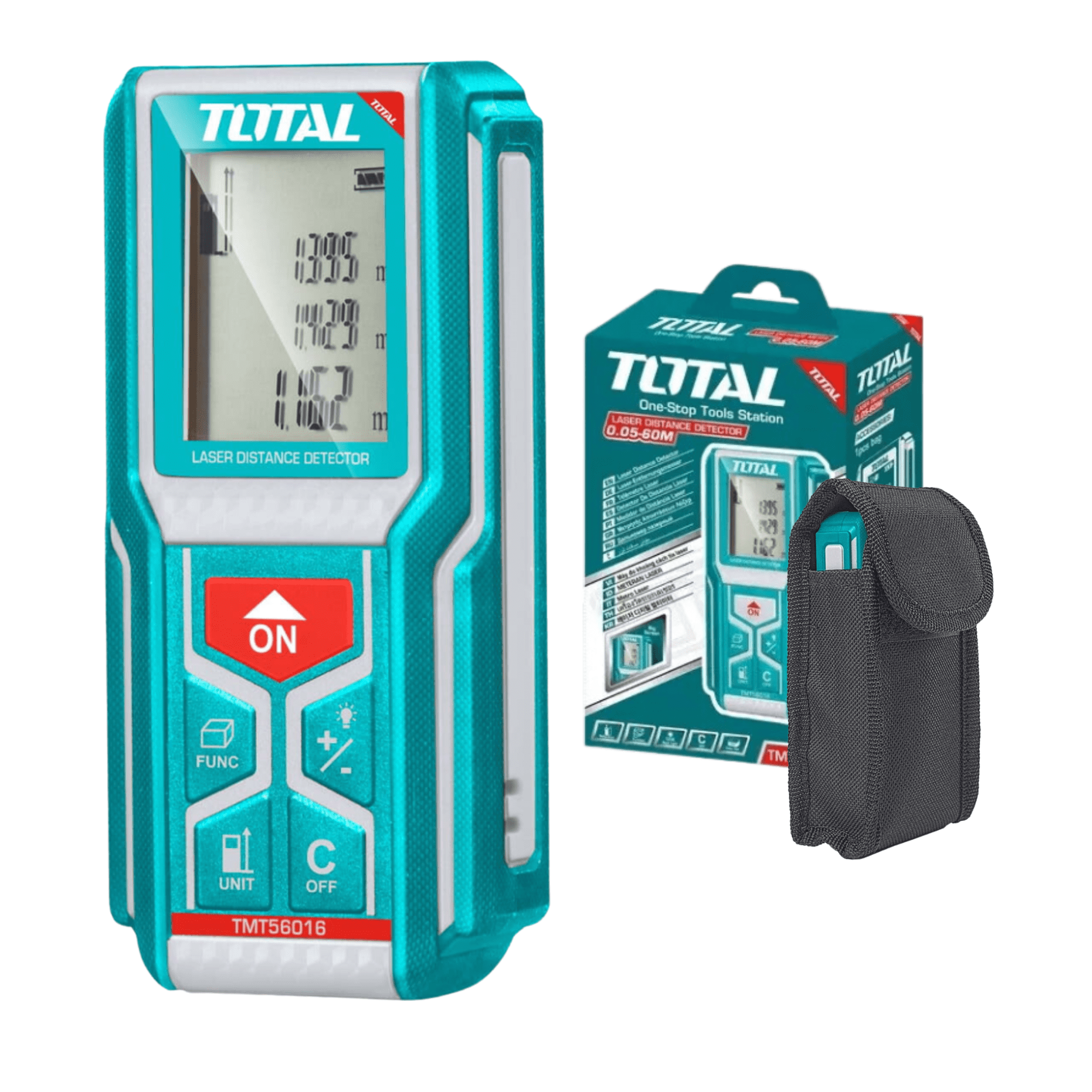 MEDIDOR LASER DE DISTANCIA 60 METROS TOTAL - 1