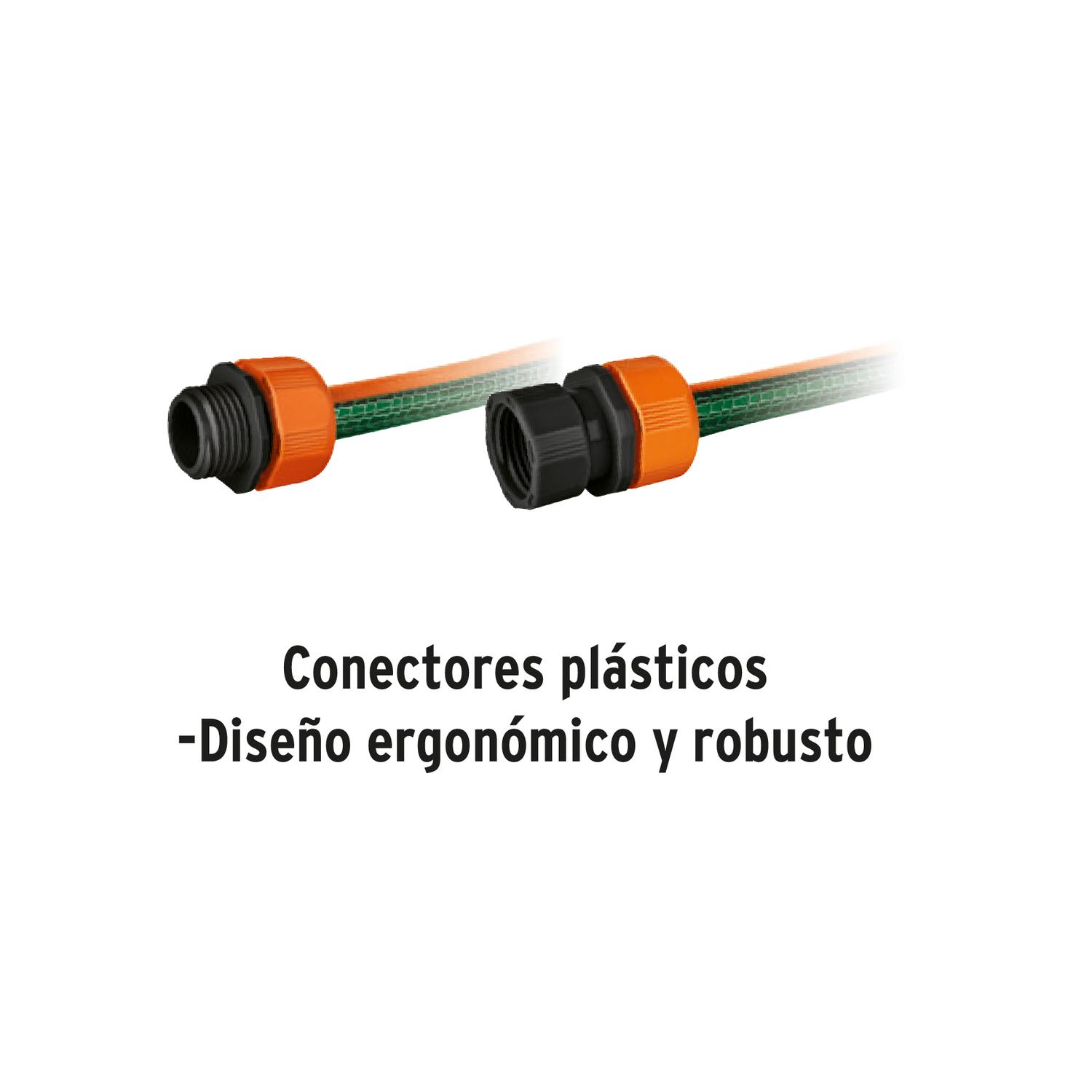 COMBO TRUPER HIDROLAVADORA ELECTRICA ALTA PRESION 1800PSI 1500W + MANGUERA 10M - 7