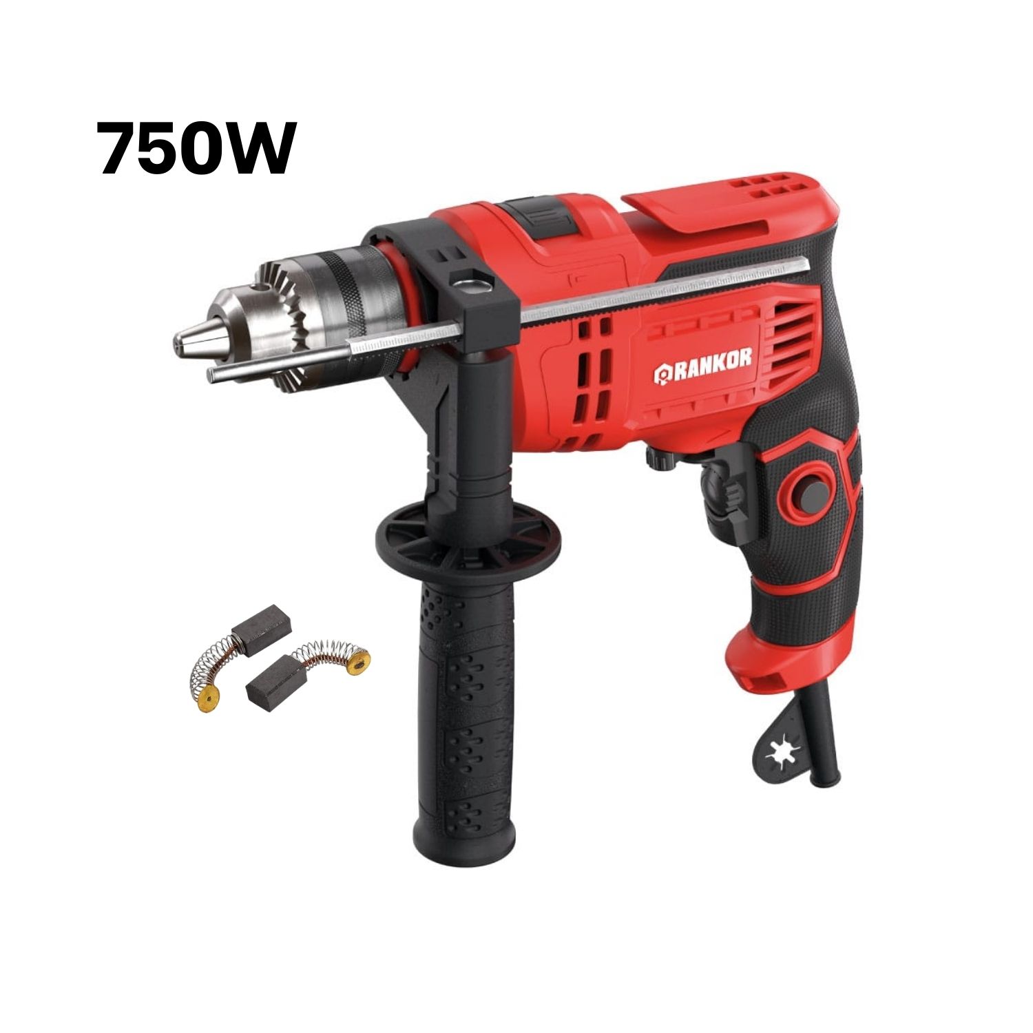 TALADRO PERCUTOR 1/2' 750W RANKOR - 2
