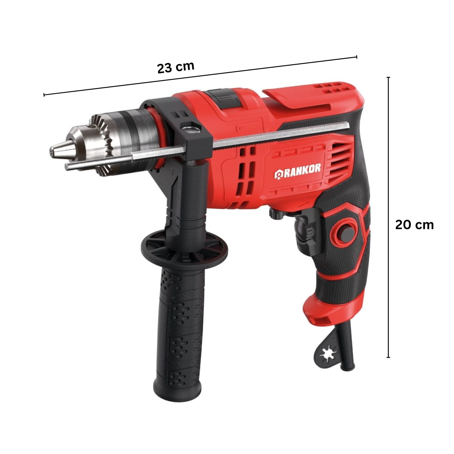 TALADRO PERCUTOR 1/2' 750W RANKOR - 4