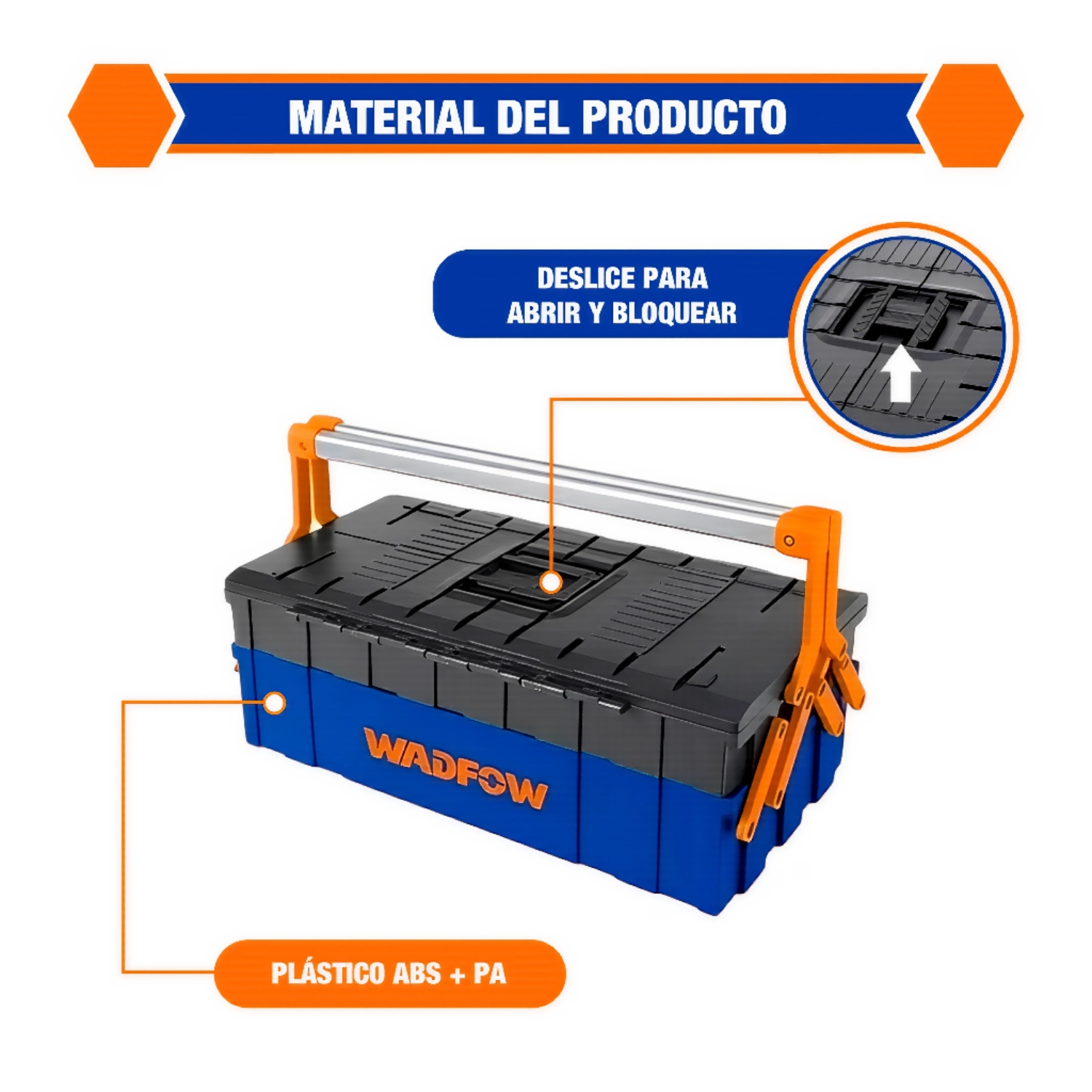 CAJA TIPO ACORDEON DIVISORES EXTRAIBLES WADFOW - 2