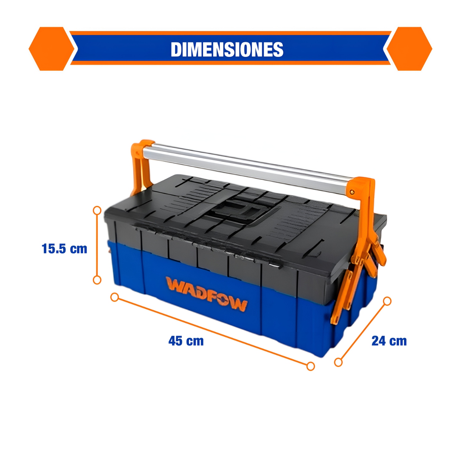 CAJA TIPO ACORDEON DIVISORES EXTRAIBLES WADFOW - 4