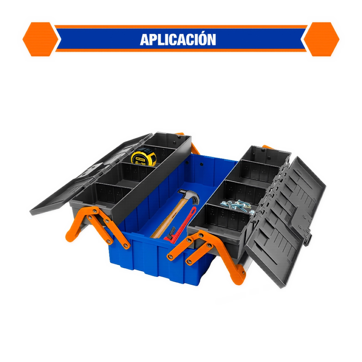 CAJA TIPO ACORDEON DIVISORES EXTRAIBLES WADFOW - 7