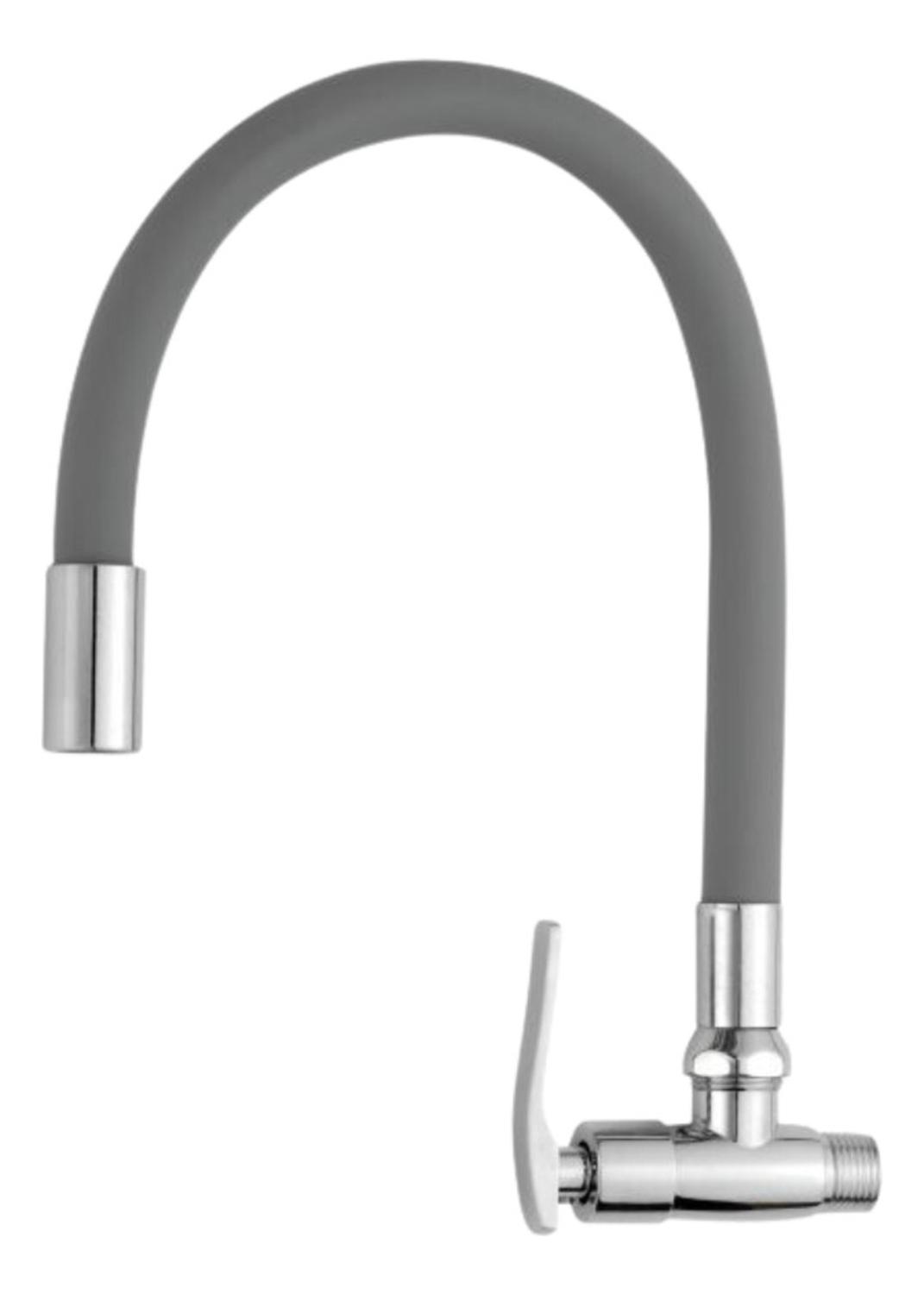CAÑO DE LAVADERO FLEXIBLE PARA PARED CYA NEGRO GRIS BLANCO - 1