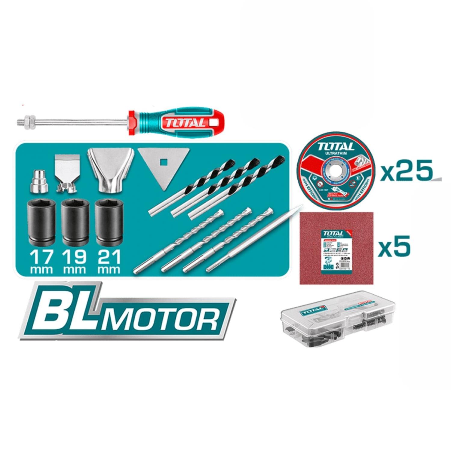 SUPERCOMBO INALAMBRICO INDUSTRIAL 9 EN 1 PRO INDUSTRIAL TOTAL - 6