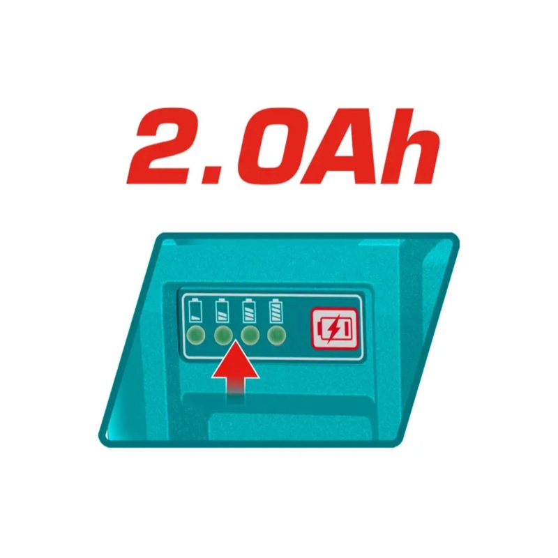 TALADRO PERCUTOR 69NM + 1 BATERÍA Y CARGADOR 42V TOTAL - 6