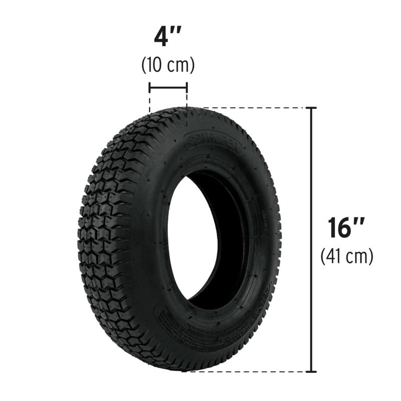 LLANTA NEUMÁTICA REFORZADA 16'' SIN CÁMARA TRUPER - 2