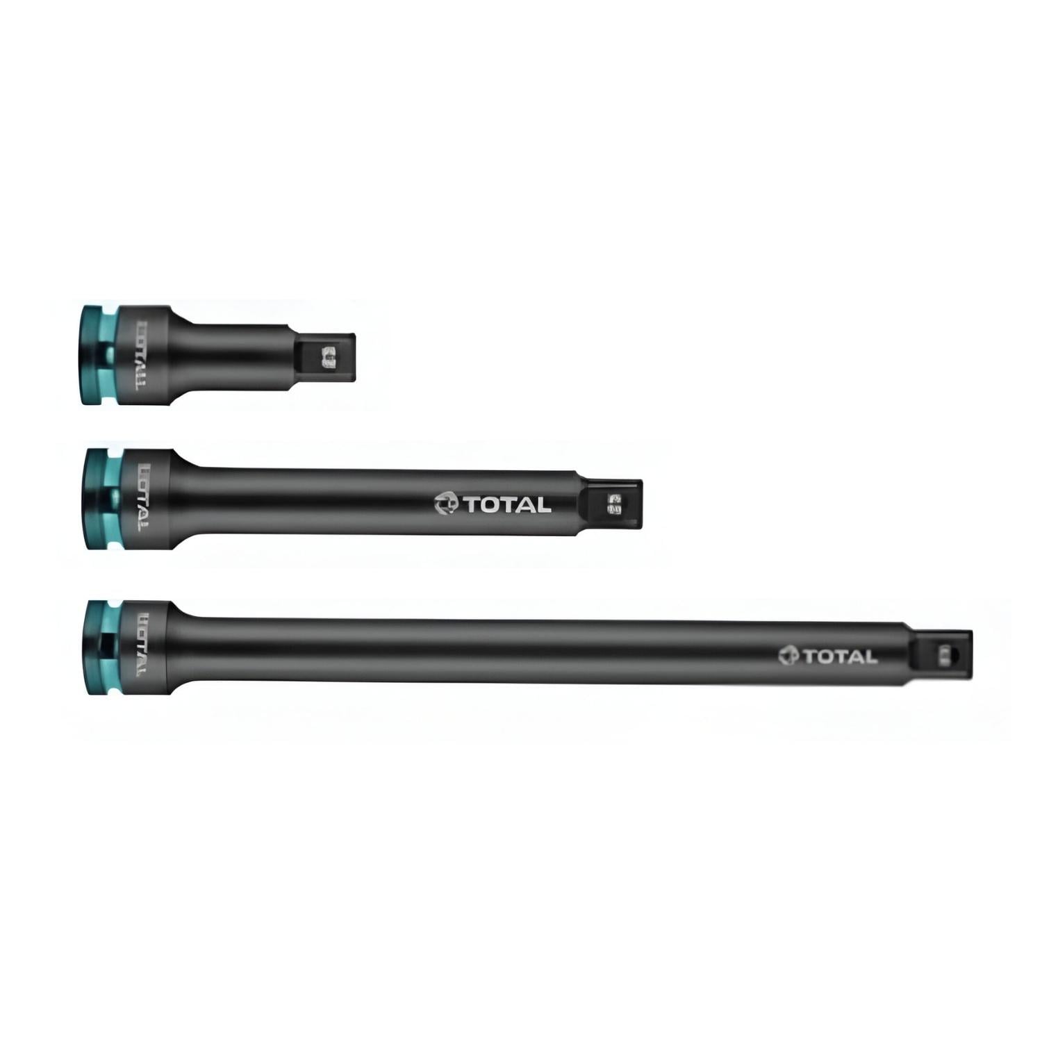SET DE BARRAS EXTENSIBLE 1/2 '' CON MEDIDAS 3'' - 6'' - 10'' TOTAL - 1