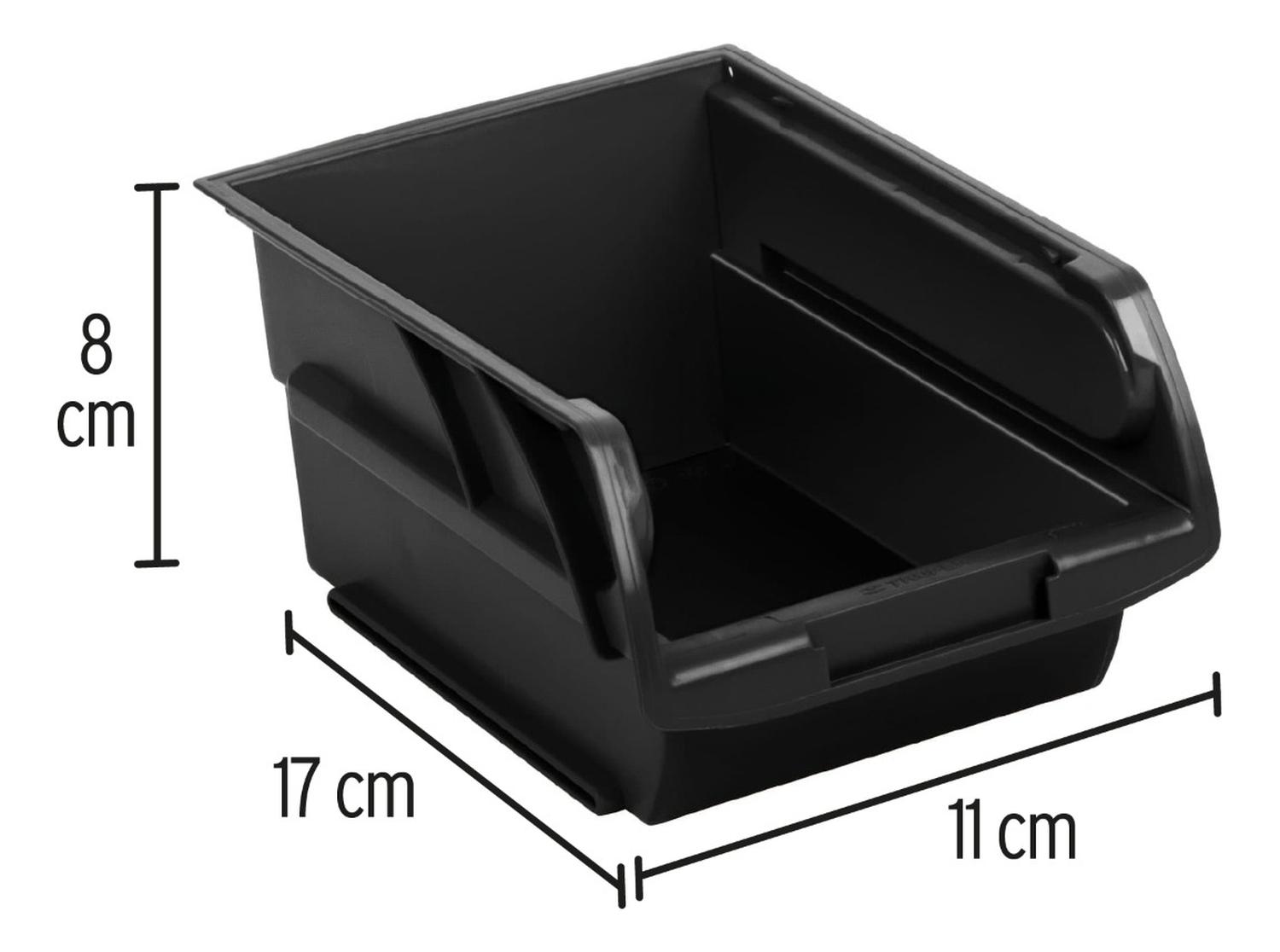 BANDEJA APILABLE DE PLÁSTICO 16.5 X 10.5 X 7.5 TRUPER 10889 - 2