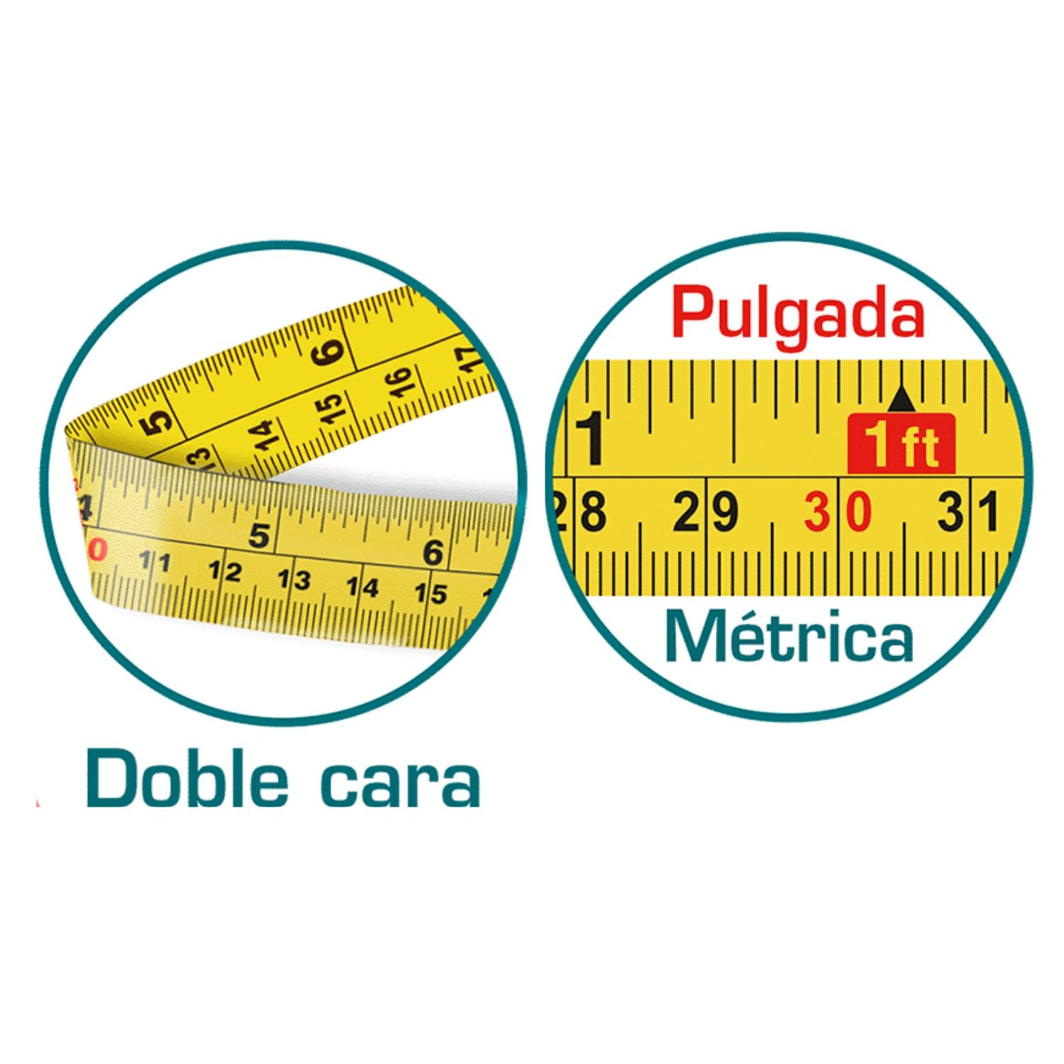 CINTA METRICA/WINCHA 5MX25MM TOTAL - 4