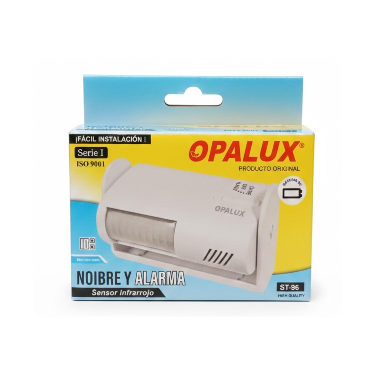 SENSOR DE MOVIMIENTO CON ALARMA Y TIMBRE OPALUX - 5