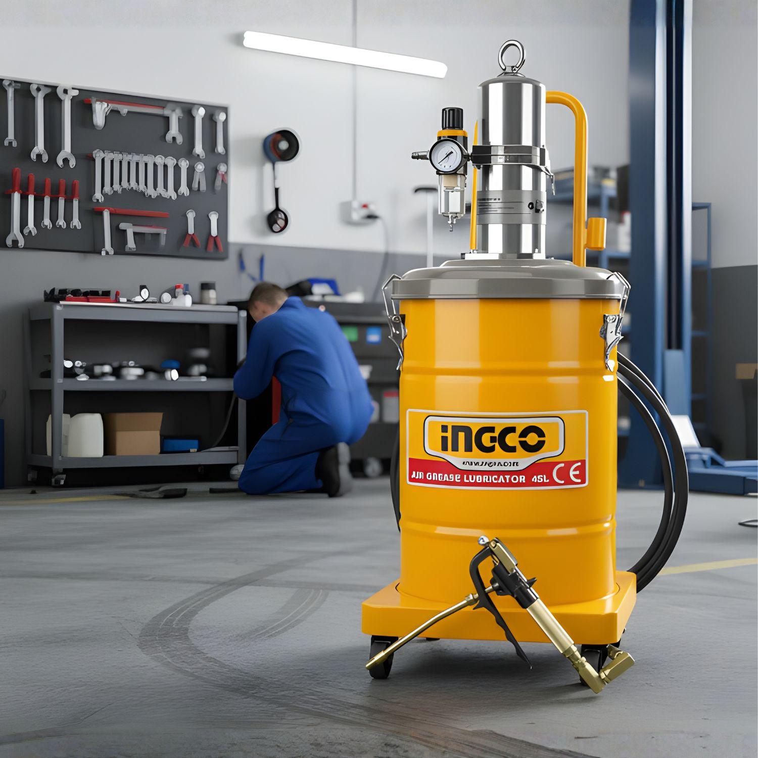 ENGRASADORA NEUMATICA 45 LITROS INGCO - 2