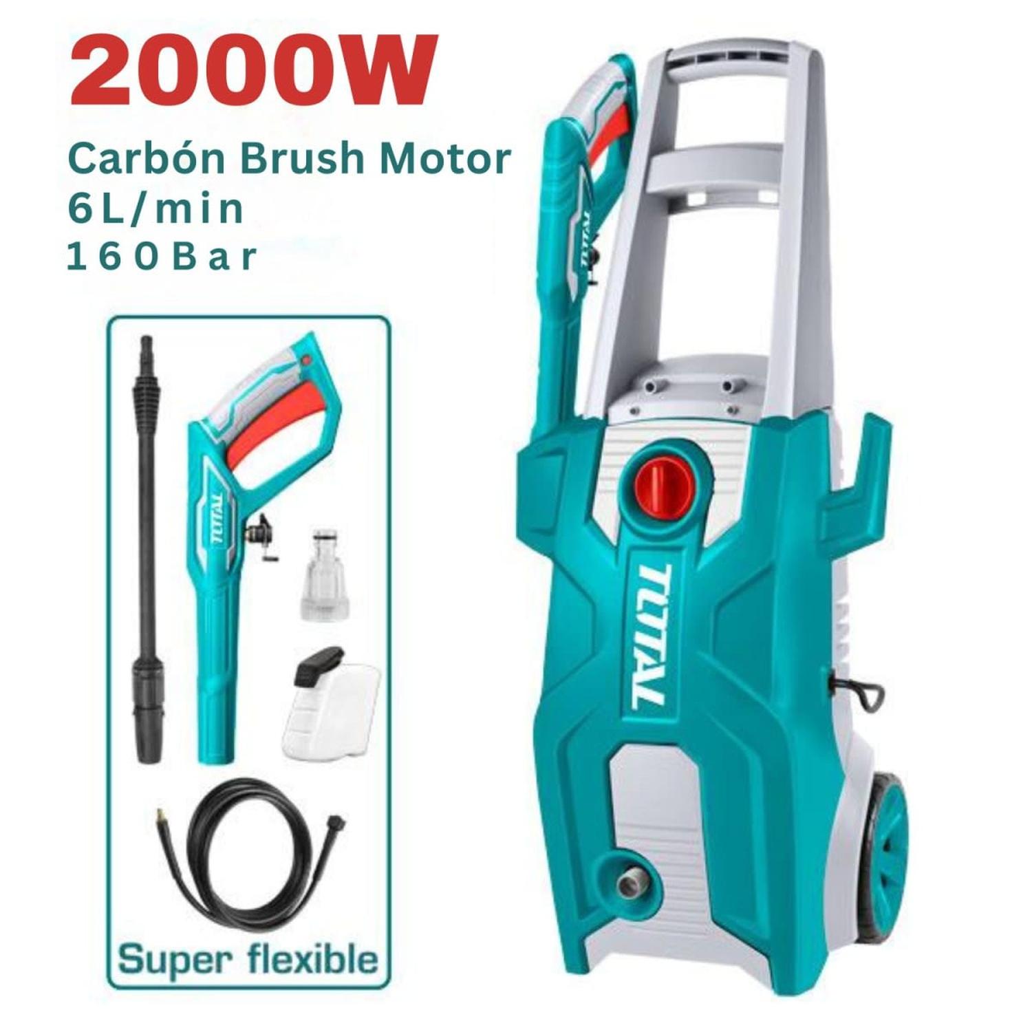 HIDROLAVADORA 2000W + ASPIRADORA 30 LITROS INDUSTRIAL TOTAL - 5