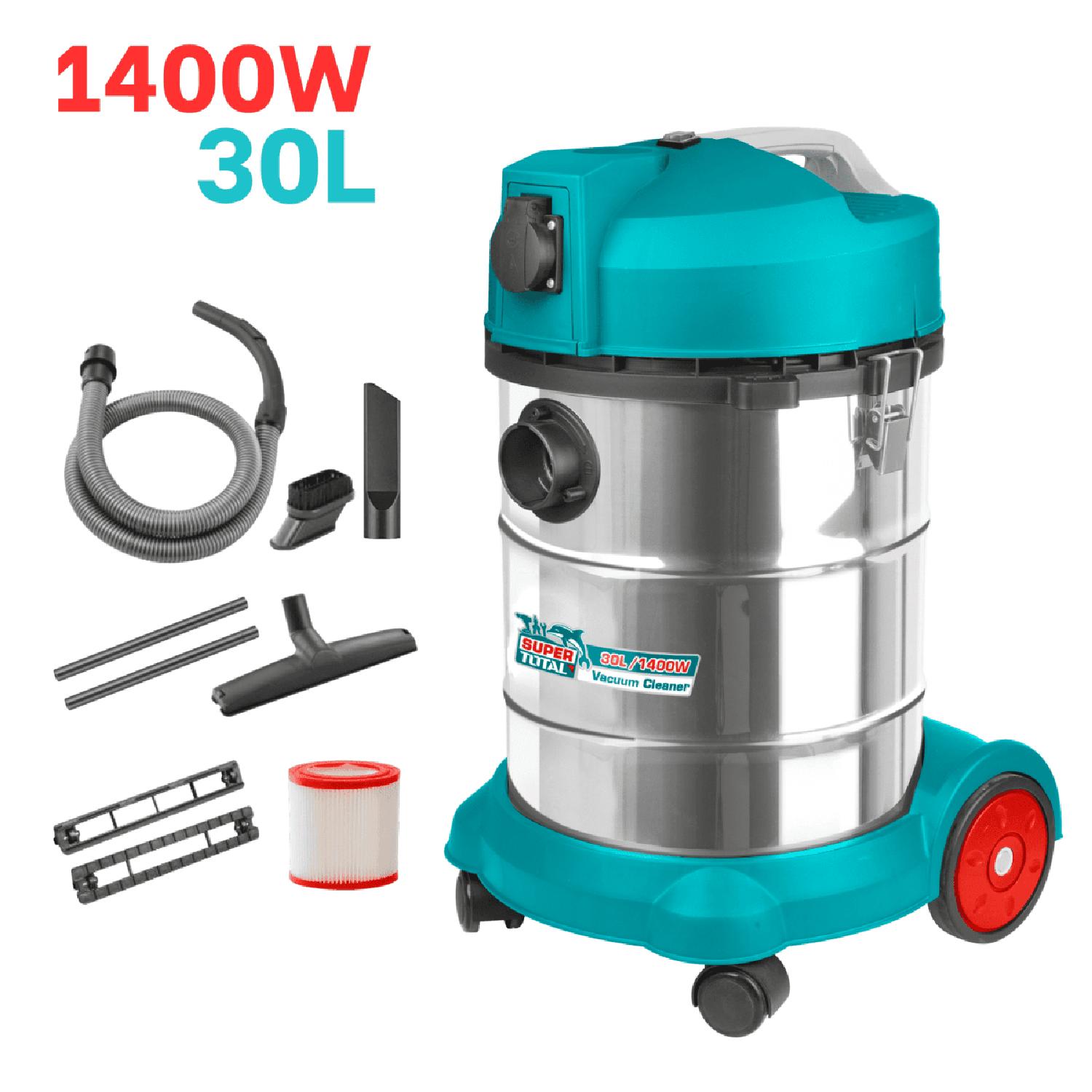 HIDROLAVADORA 2000W + ASPIRADORA 30 LITROS INDUSTRIAL TOTAL - 8
