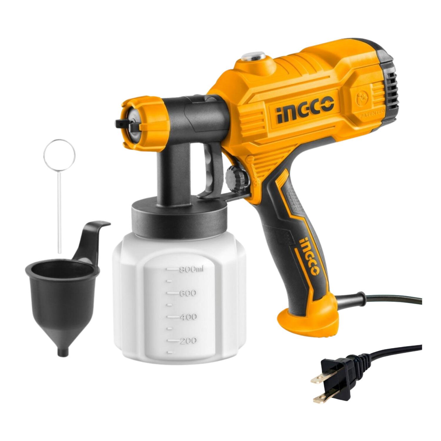 TALADRO 12V + PISTOLA PARA PINTAR 450W INGCO - 7