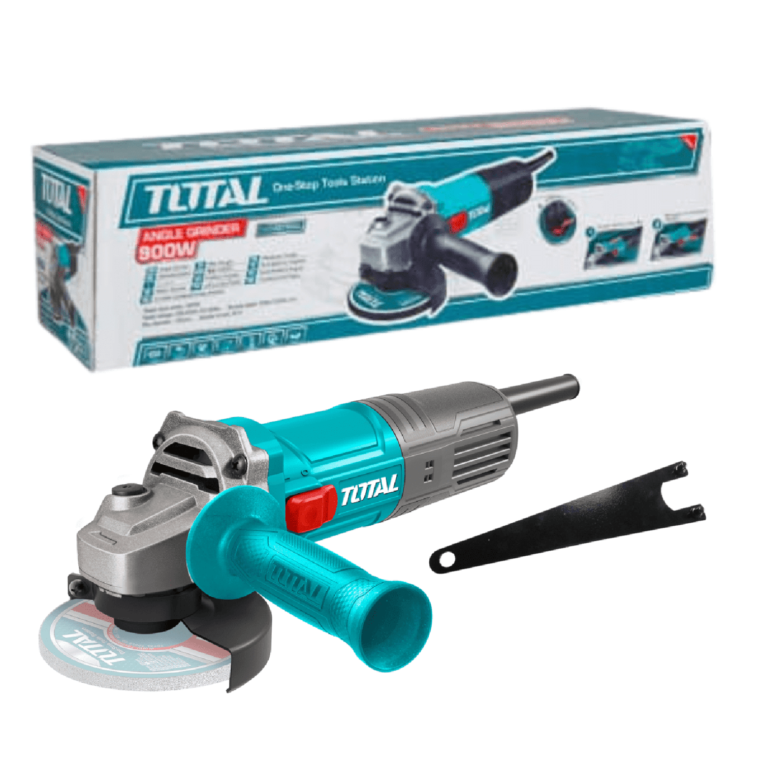 ROTOMARTILLO SDS PLUS 1500W + AMOLADORA 900W TOTAL - 7
