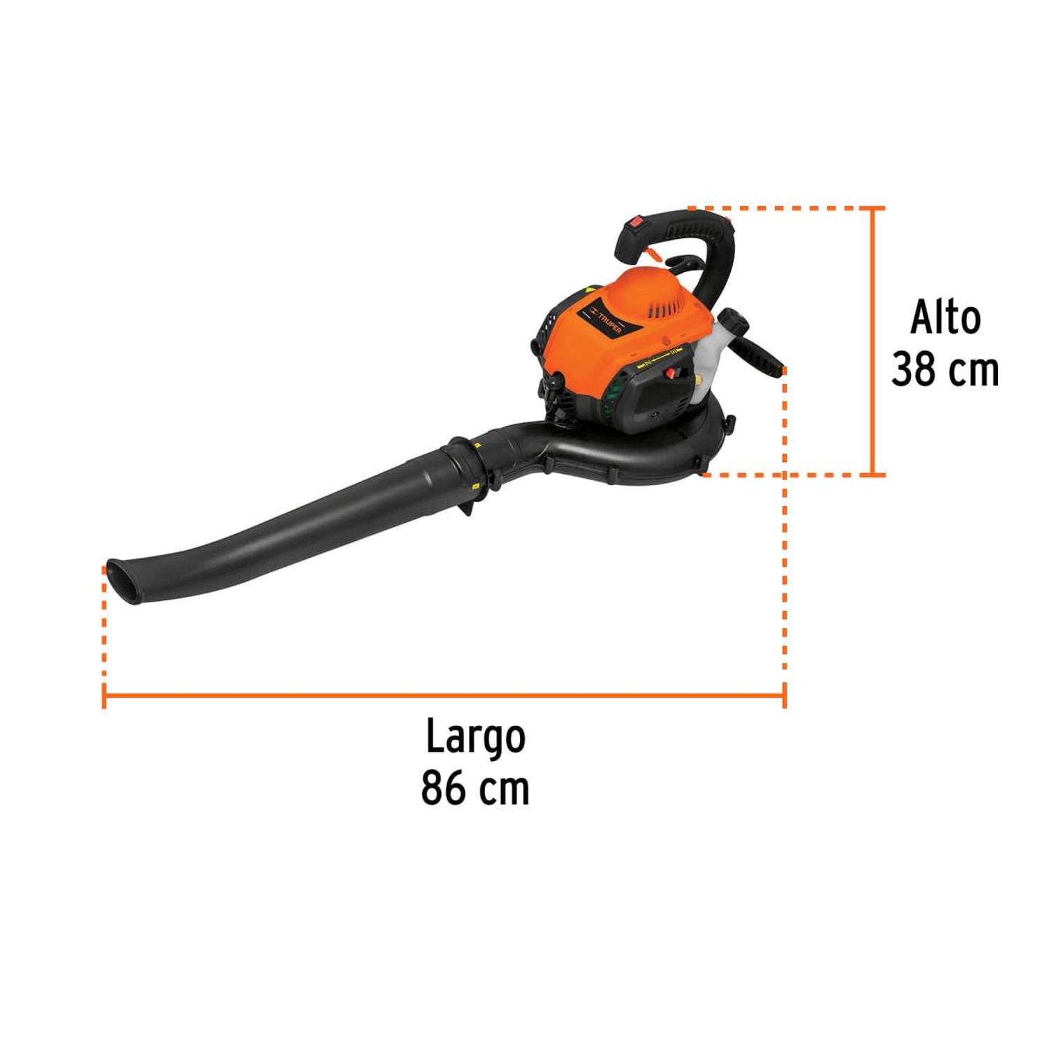 MOTOSIERRA 18' + SOPLADORA ASPIRADORA A GASOLINA TRUPER - 7