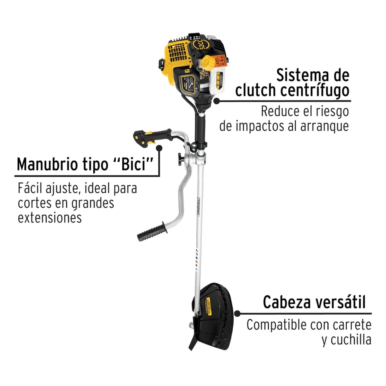 MOTOSIERRA 20' + DESMALEZADORA A GASOLINA PRETUL - 6