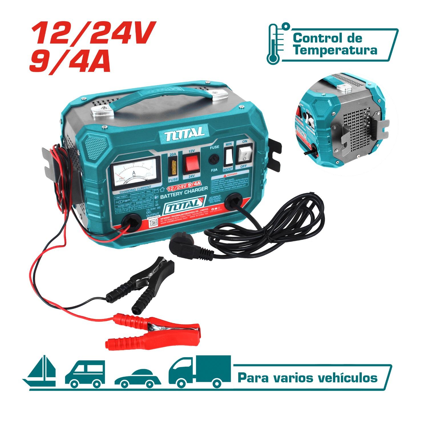 CARGADOR DE BATERIA 220V TOTAL - 5