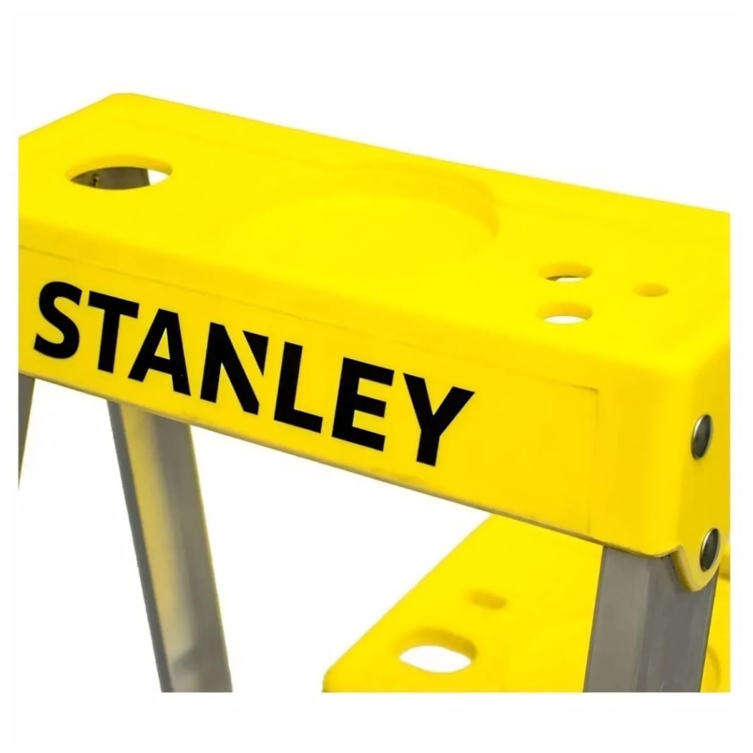 ESCALERA TIPO TIJERA DE ALUMINIO 4 PELDAÑOS STANLEY - 5