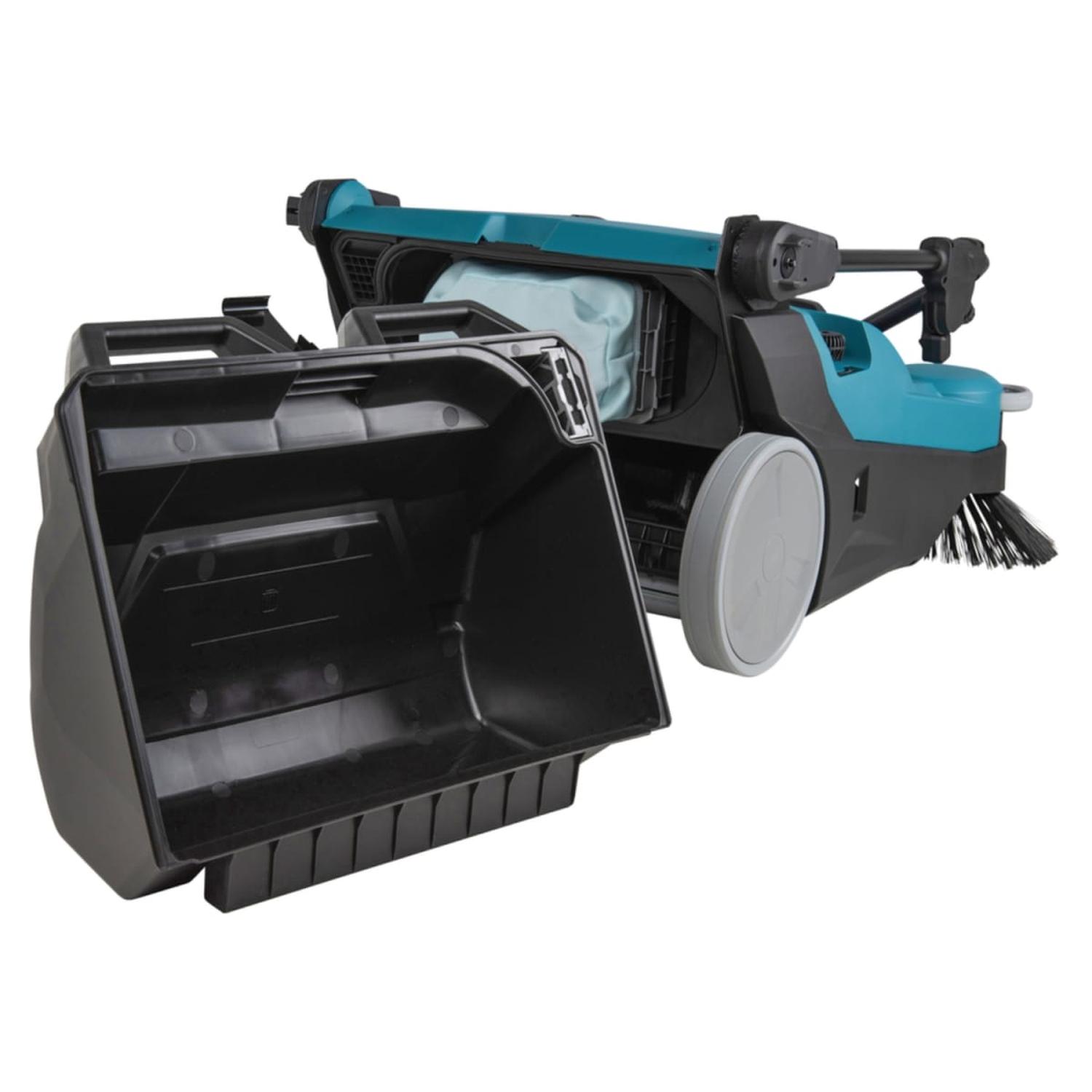 BARREDORA ASPIRADORA 40V XGT + 2 BATERIAS 5AH MAKITA - 5